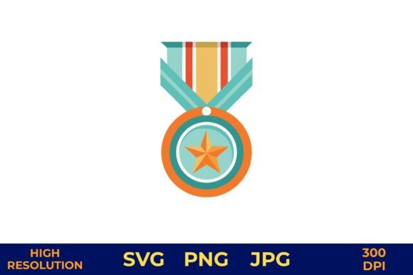 Award Medal Vector Design Icon