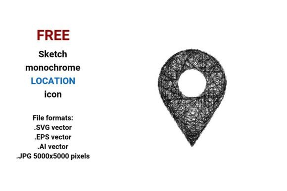 FREE Sketch Location Icon