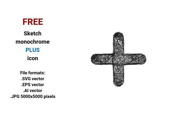 FREE Sketch Plus Icon Graphics for Crafters