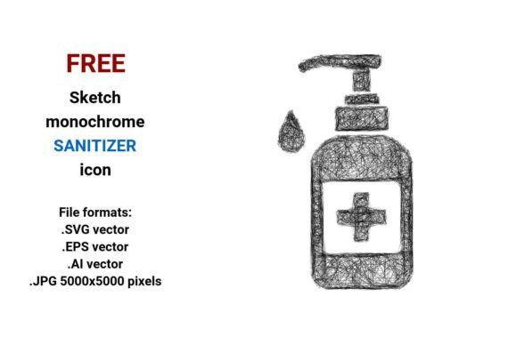 FREE Sketch Sanitizer Icon