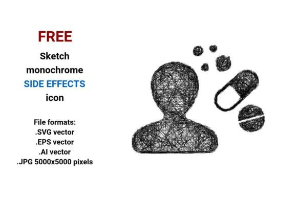 FREE Sketch Side Effects Icon for Graphics Freebies