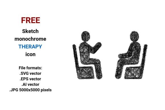 FREE Sketch Therapy Icon Graphics