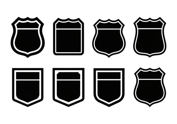 Shield SVG Icons Pack: Graphics for Crafts and Branding